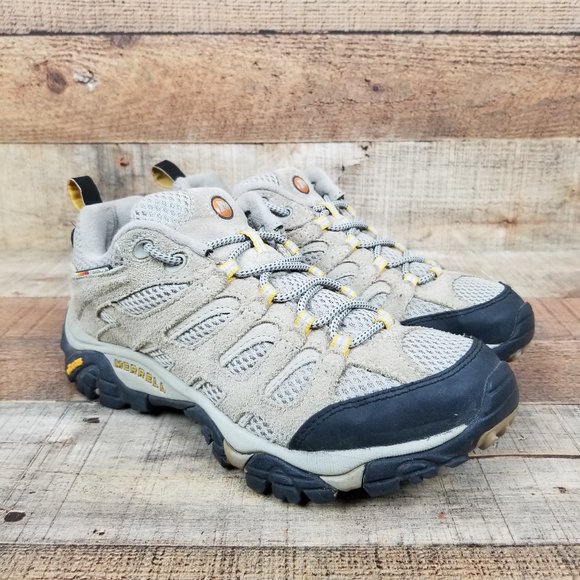 Merrell Shoes - Merrell Moab Ventilator Women Sz 9 Taupe Hiking Shoe Vibram Outdoor J86612 Trail